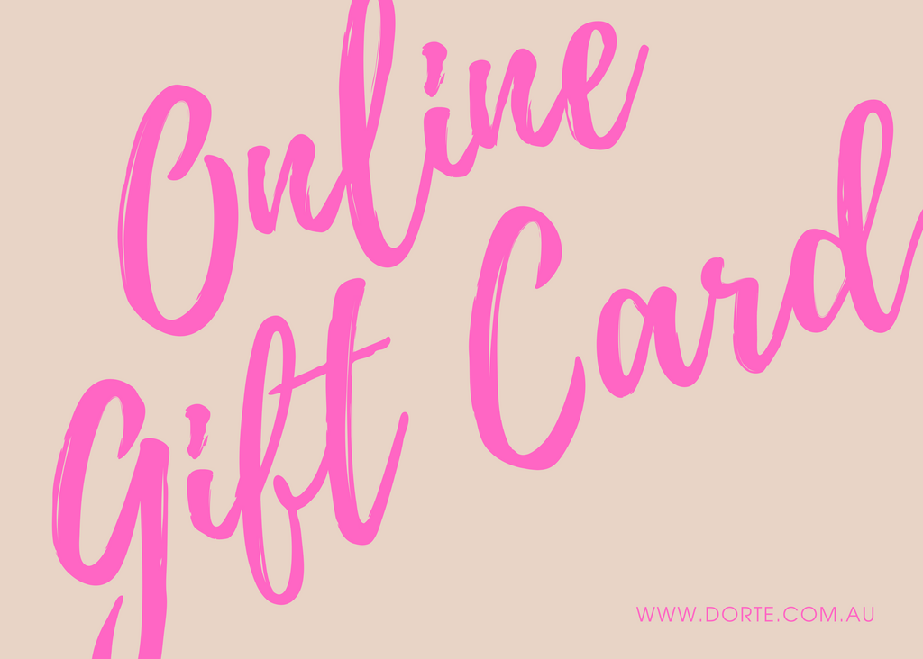 Dorte Online Gift Card